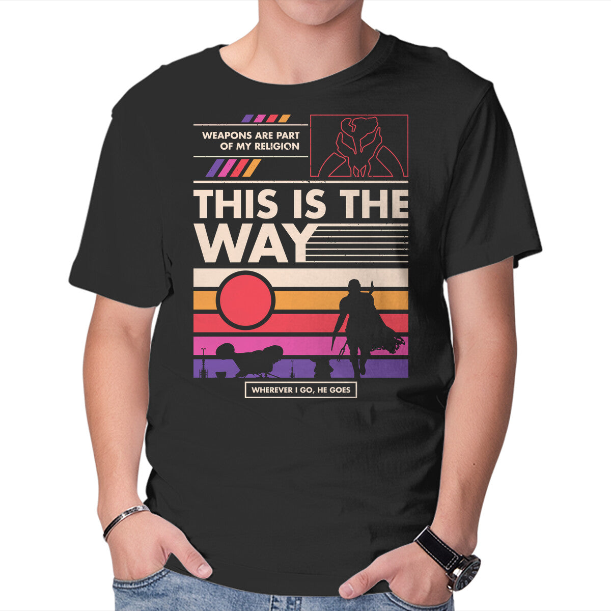 Unisex Crew Neck T-Shirt Prime Neon Graphic Short Sleeve Casual Tee S