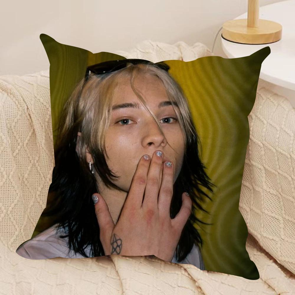 Rapper NNettspend Cushion Cover Soft Plush Fabric DoubleSided Printed Sofa Cushion Cover for All Seasons Home Decor Gift