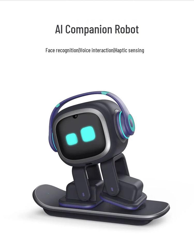 Emo Robot: Interactive AI Desktop Toy and Emotional Companion for Children