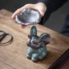 Elephant Integrated Tea Leak Filter Purple Sand Kung Fu Tea Set Accessories Can Raise Baby Elephant Tea Pet Ornament