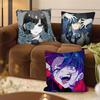AAdoS Anime Cute Pillow Case Fashion Square Pillowcase Bedroom Sofa Room Ins Decoration Leisure Cushion Cover
