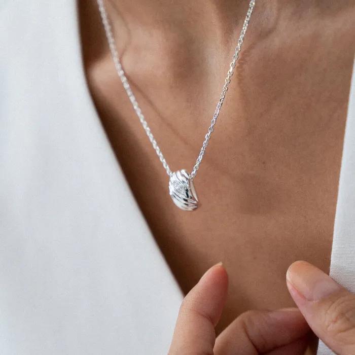 Melody Line Necklace (silver)