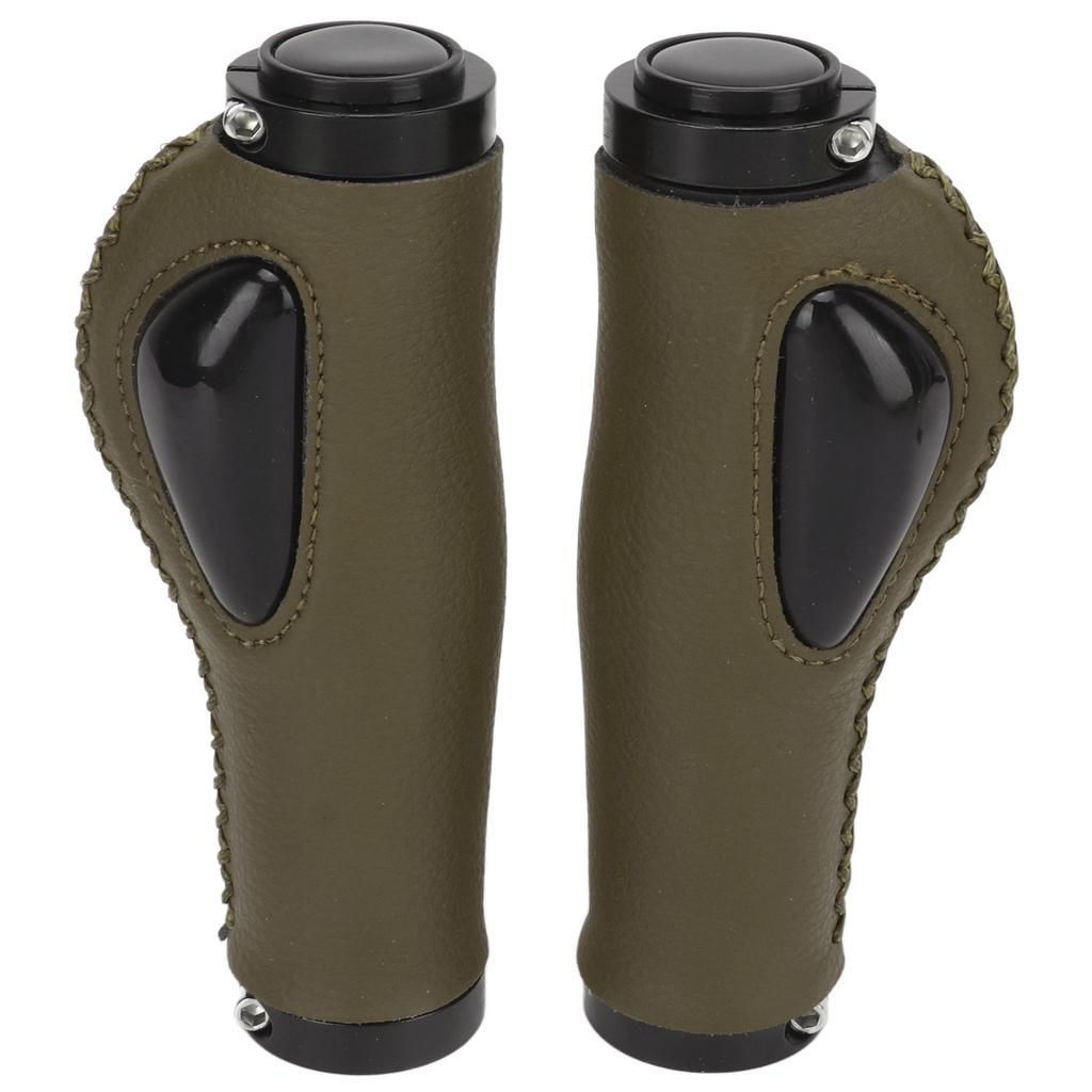 Artificial Leather Grips Liquid Silicone Palm Pad Shock Absorption Handlebar Cover for Bike Accessories