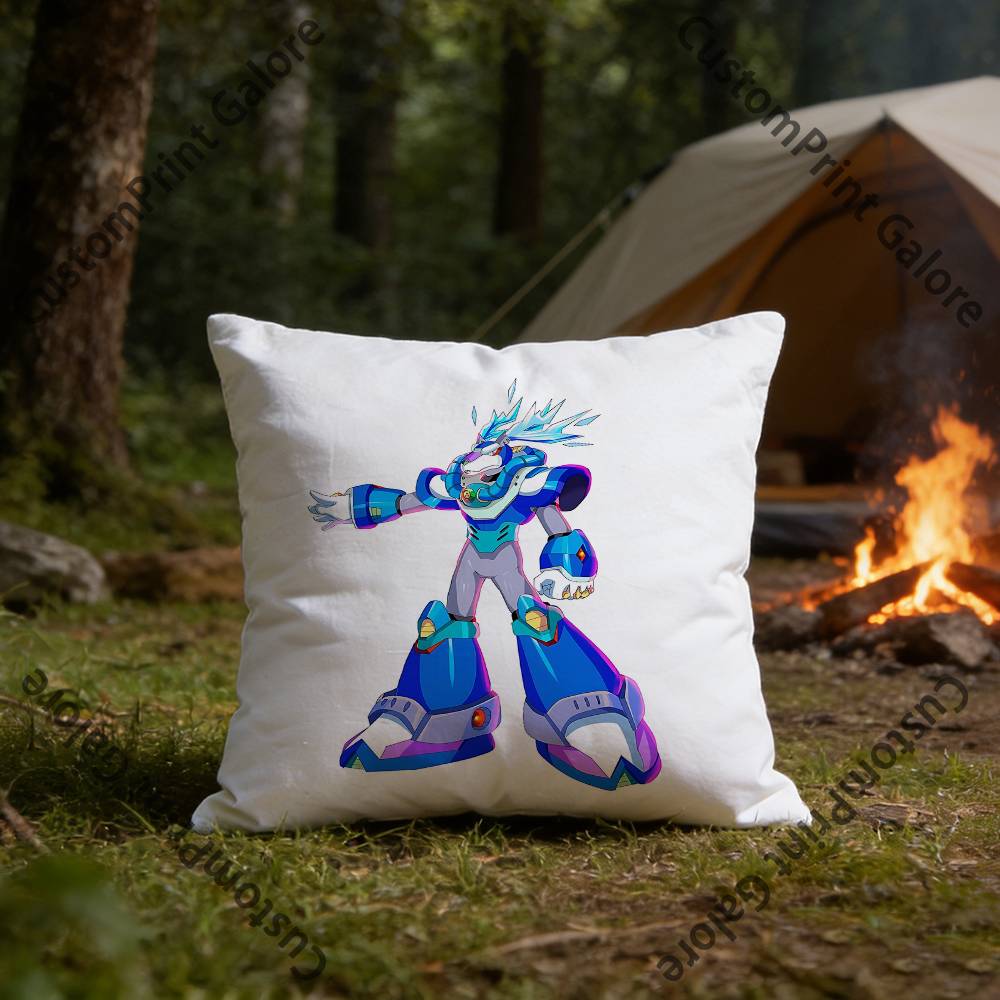 MMegaS NNapalm Man  Polyester Printed Pillow Cover Square       cm Soft for Sofa Bed Car Home Decor