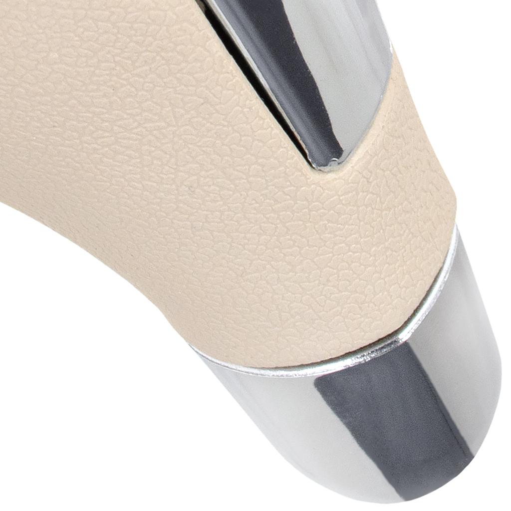 Renault Fluence 2010- Automatik-Schaltknauf BEIGE + CHROM