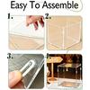 Wedding Card Case Box Clear Acrylic Money Case Storage Container With Lock For Wedding Baby Showers Decoration