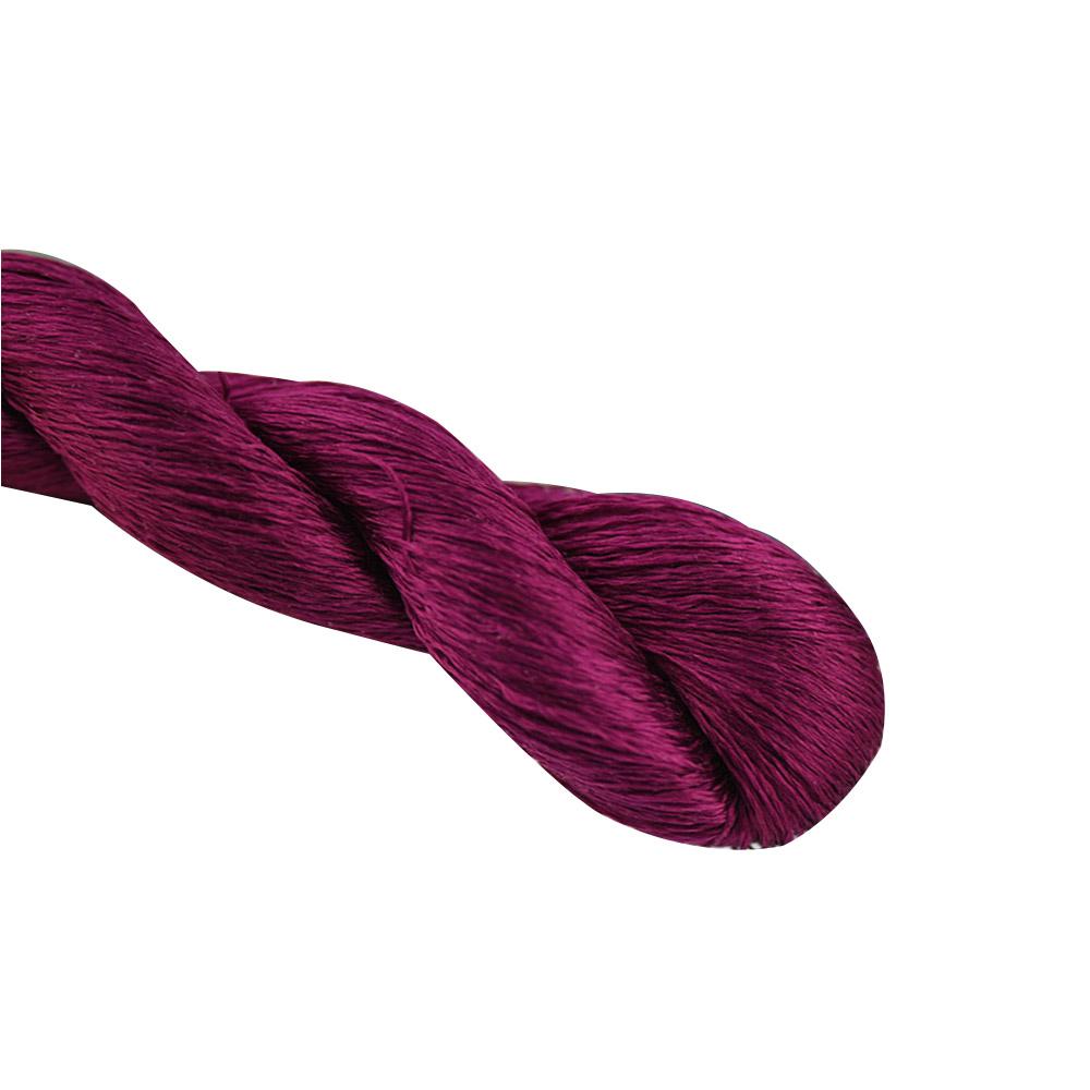 1pcs 100% Silk Thread  Hand Embroidery Embroider Cross Stitch 400m Silk Embroidery Thread Rose Purple /9 Pure Colors
