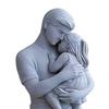 Father And Daughter Figurine 3D Printed Dad Holding Kid Statue Father's Day Birthday Gifts from Daughter