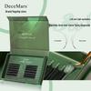 DeceMars Ultra-Soft Slanted Clover Eyelash Extensions - No Clumping, Fox-Style for Professionals