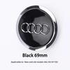 4Pcs Car Wheel Center Hub Cap Tire Rim Cover Decoration For 1s Sline A3 A1 A4 B8 B7 A6 C7 A5 A7 A8 B9 B6 C6 Q2 Q3 Q5 Q7 Q8 TT