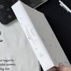 High Quality PU Photocard Binder Loose-leaf White Snowflake Photo Card Holder Photo Album
