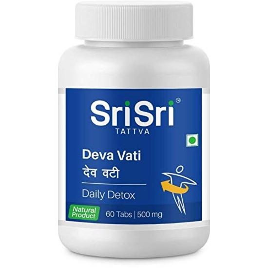 Sri Sri Tattva Deva Vati 500 mg, 60 Tablets- Pack of 3