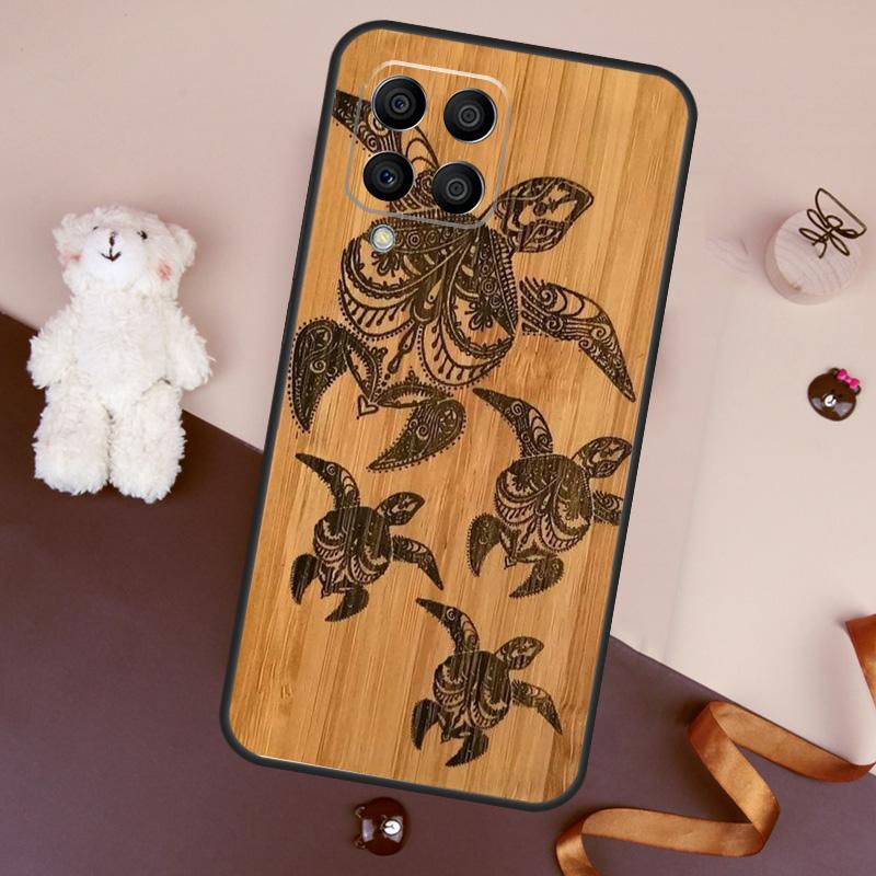 Swimming Freshwater Sea Turtles Case For Samsung Galaxy M06 M53 M13 M31 M11 M35 M55 M15 M56 M36 M16 M12 M32 M52 M14 M34 M54