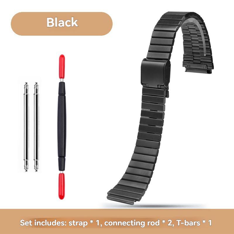 Für Casio A168 Gehäusemodifikation Ganzmetallgehäuse A168WGG-1B A168WEM Armband Lünette Wasserdichter Ring-Kit Massiver Edelstahl Mod-Kit