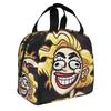 Mona Lisa Troll Face Quest Video Meme Game Comic Insulated Lunch Bag for Portable Funny Thermal Cooler Lunch Tote Office Work