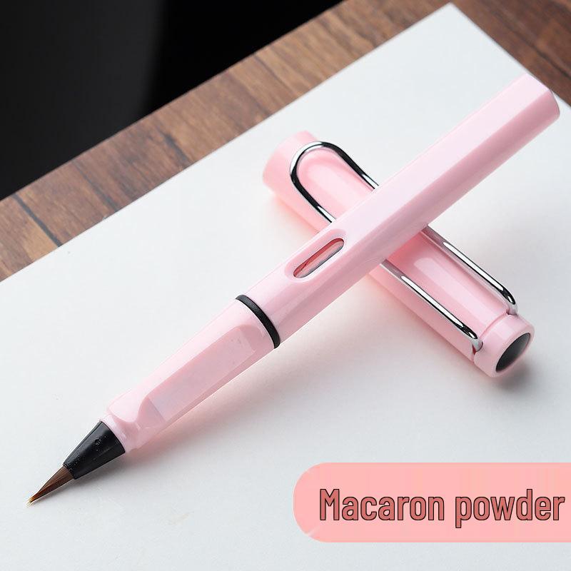 

Мягкая кисть перьевая ручка со сменным картриджем для каллиграфии и переписывания сутр