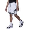 Jordan Mesh Breathable Comfortable Sports Shorts Kids Bottoms White DR8097-100