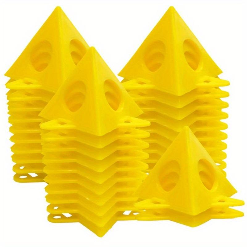 30pcs Versatile Pyramid-Shaped Woodworking Painting Stand with Triangular Stand, Perfect for Paint Spraying