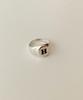 Code.H (Silver 925) Bold Initial Ring