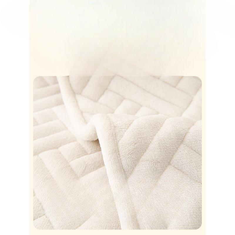 Samt Sofakissen Winter Verdickter Sofabezug All-Inclusive Universalbezug Herbst und Winter Rutschfestes Sofa Handtuchbezug Decke