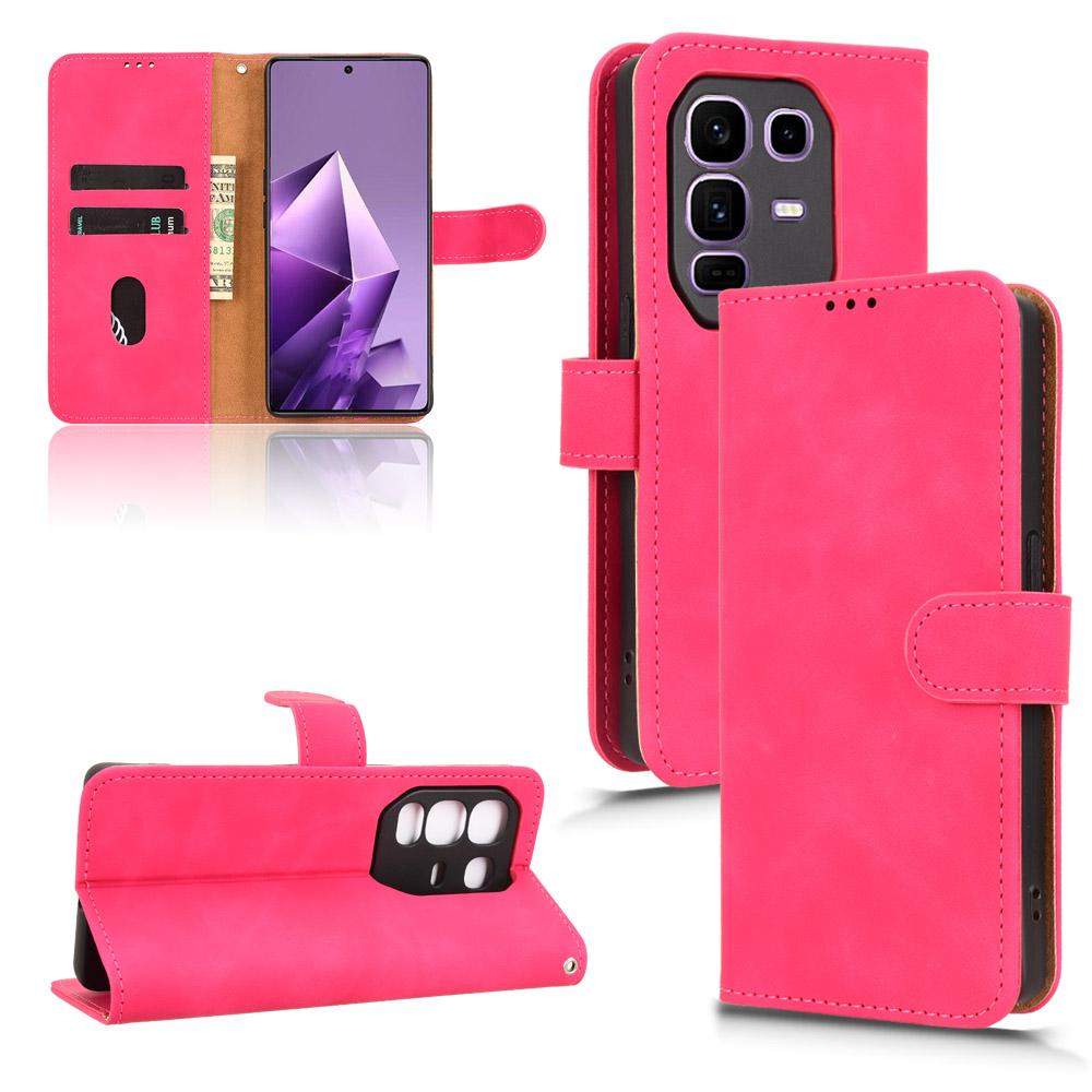 For Infinix Note 50 Pro+ 5G Leather Case Skin Feel Anti Drop Wallet Flip Phone Cover