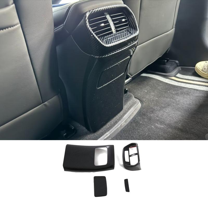 LHD For BYD Sealion 7 Sea lion 07 EV 2024 2025 ABS carbonfiber accessories window rise switch gear Ac vent steering wheel cover