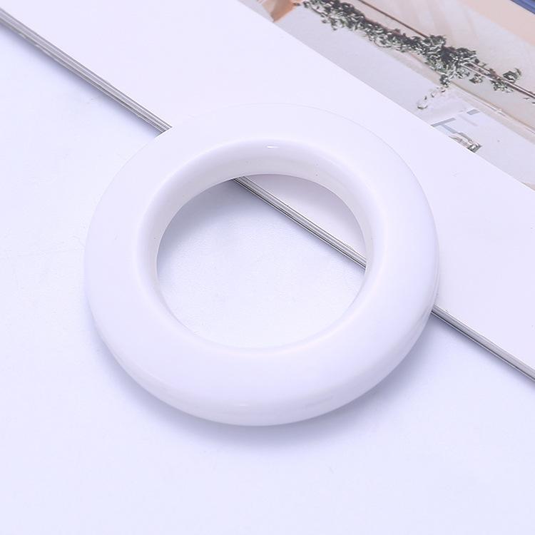 

50Pcs Curtain Grommet Top Eyelet Rings Curtain Eyelet Metal Ring Low Noise Roman Rod Ring DIY Home Curtain Accessories (as the picture,7CM)