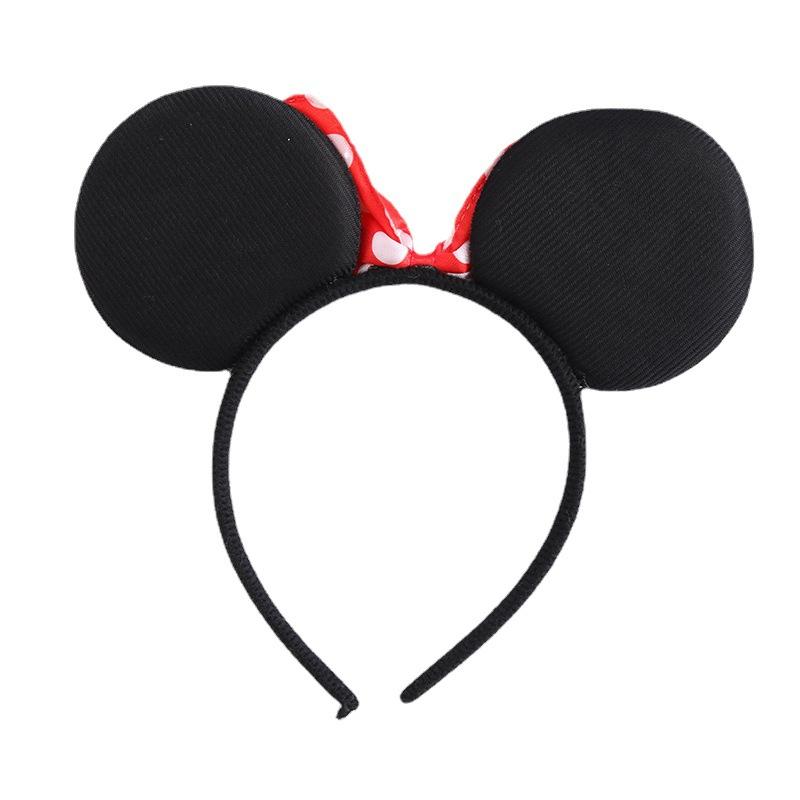 Cute Bow Mouse Ear Headbands for Girls Cartoon Hair Accessories with Lovely Design
