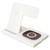 4 In 1 Wireless Charger Station Foldable Fast Charging Station Stand with Night Light for IPhone