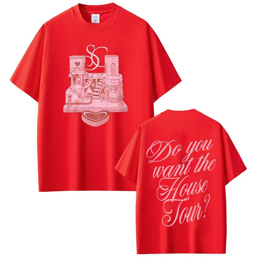 

Do You Want The House Tour Sabrina Carpenter Vintage Print Tshirt Men Women Fashion Tshirts Oversized Casual Tshirts Fan Gifts 4XL