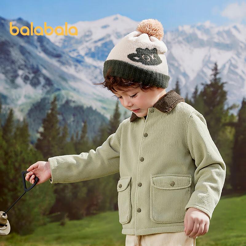 Balabala Boy's Winter Warm Cotton-Padded Jacket