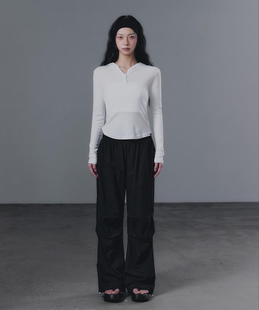 Geulouhaideu Thez Pintuck Wide & Jogger Pants