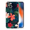Phone Case For iPhone 17 Air Cases iPhone 16 15 12 13 14 Pro Max SE 7 8 Plus iPhone11 Clear Soft Cover Leaves Monstera Green