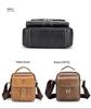 Captain Niu Men's Genuine Leather Crossbody Bag - Trendy, Casual, and Multifunctional