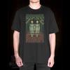 1980 The Shining Horror Film Collaboration Collection American Dark Style ShortSleeved Pure Cotton Printed TShirt