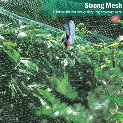 Green Anti Bird Protection Net Mesh Garden Plant Netting Protect Plants and Fruit Trees from Birds Deer Poultry Best Fencing