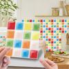 3D Mosaic Tile Sticker - Creative, Bright Film, DIY Wall & Floor Decor