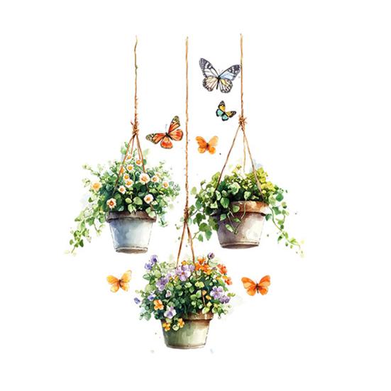 

Hanging Vine Wall Decals Green Plants Leaves Wall Sticker Removable Peel And Stick PVC Art Murals for Living Room Bedroom Classroom Kitchen B