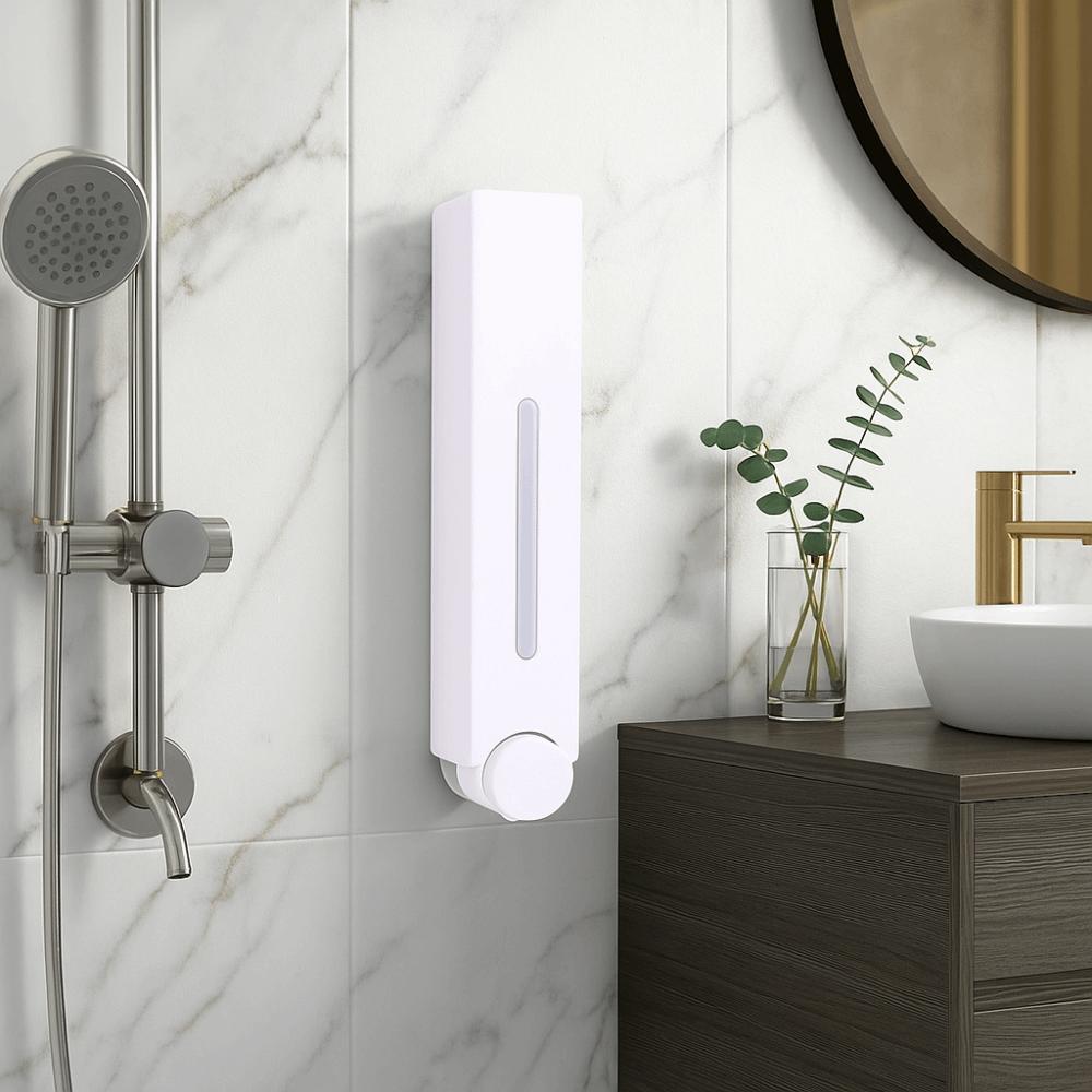 Press Design Shower Liquid Dispenser Waterproof Hand Sanitizer Holder  Shower Gel Compatible