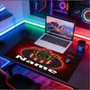 Custom Name Personalized Club Deportivo Guadalajara Pattern Mousepad, Laptop PC Desk Mat, Decorative Desk Mat for Home Keyboard Pad Gift