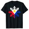 Funny Philippine Flag Filipino Sun T Shirt Tee Tops Round Neck ShortSleeve Fashion Tshirt Clothing Casual Basic Tshirts