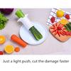 Cucumber Strawberry Grape Slicer, Carrot Potato Cutter, Creative Kitchen Tools, Multi-Function Fruit And Vegetable Slicer, Salad Making Pizza Fruit