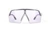 RUDY PROJECT Spinshield Pro Sunglasses White Gloss ImpactX 2 Photochromic Laser Purple SP987569-0000