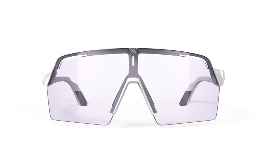 RUDY PROJECT Spinshield Pro Sunglasses White Gloss ImpactX 2 Photochromic Laser Purple SP987569-0000