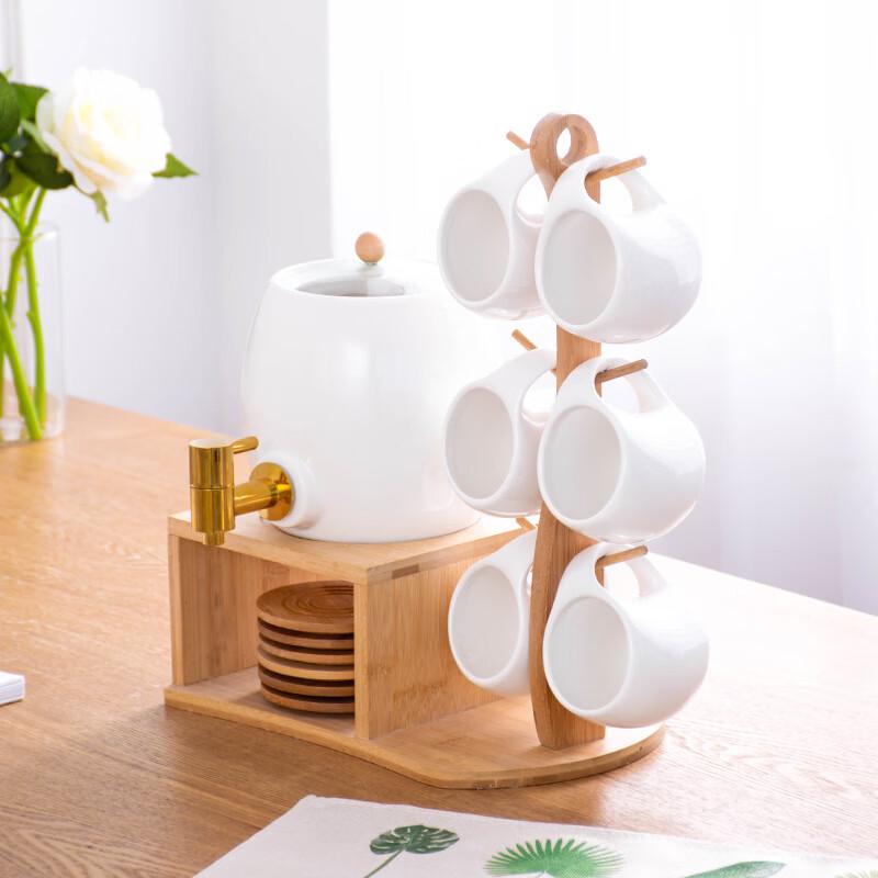 Qianxing Ceramic Cold Water & Cup Set with Faucet