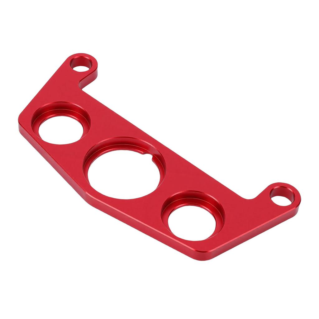 Key Switch and Indicator Light Mount Replacement for Pro Taper Handlebar Clamps Risers Aluminum Red