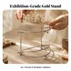 Tiara Display Rack Metal Crown Stand Sturdy for Dressing Rooms, Brides