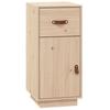 820122 vidaXL Buffet 34x40x75 Cm Solid Pine Wood