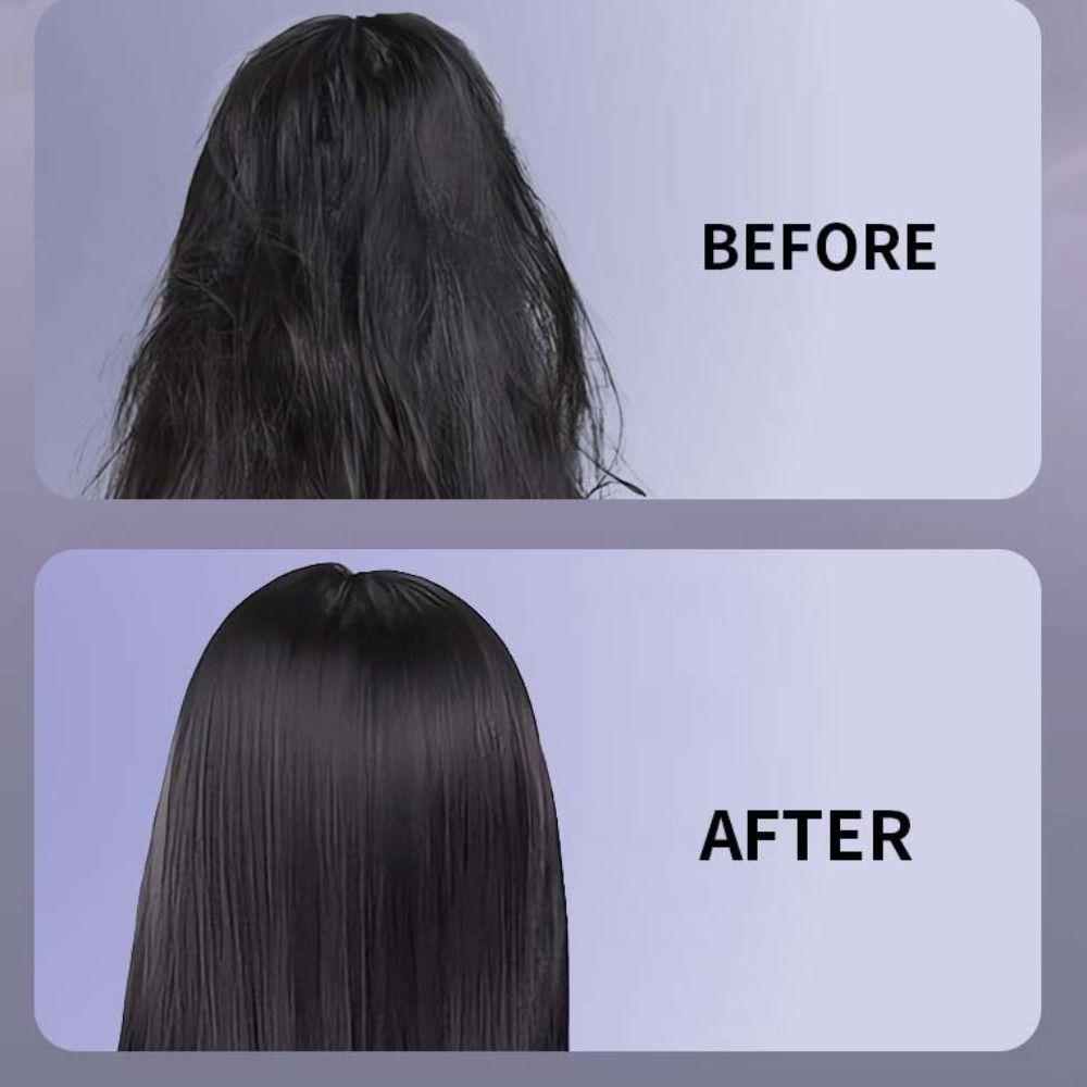 3rd Gear Wireless Straight Comb LCD Display Hair Straightener Brush Electric Comb Home Travel Use