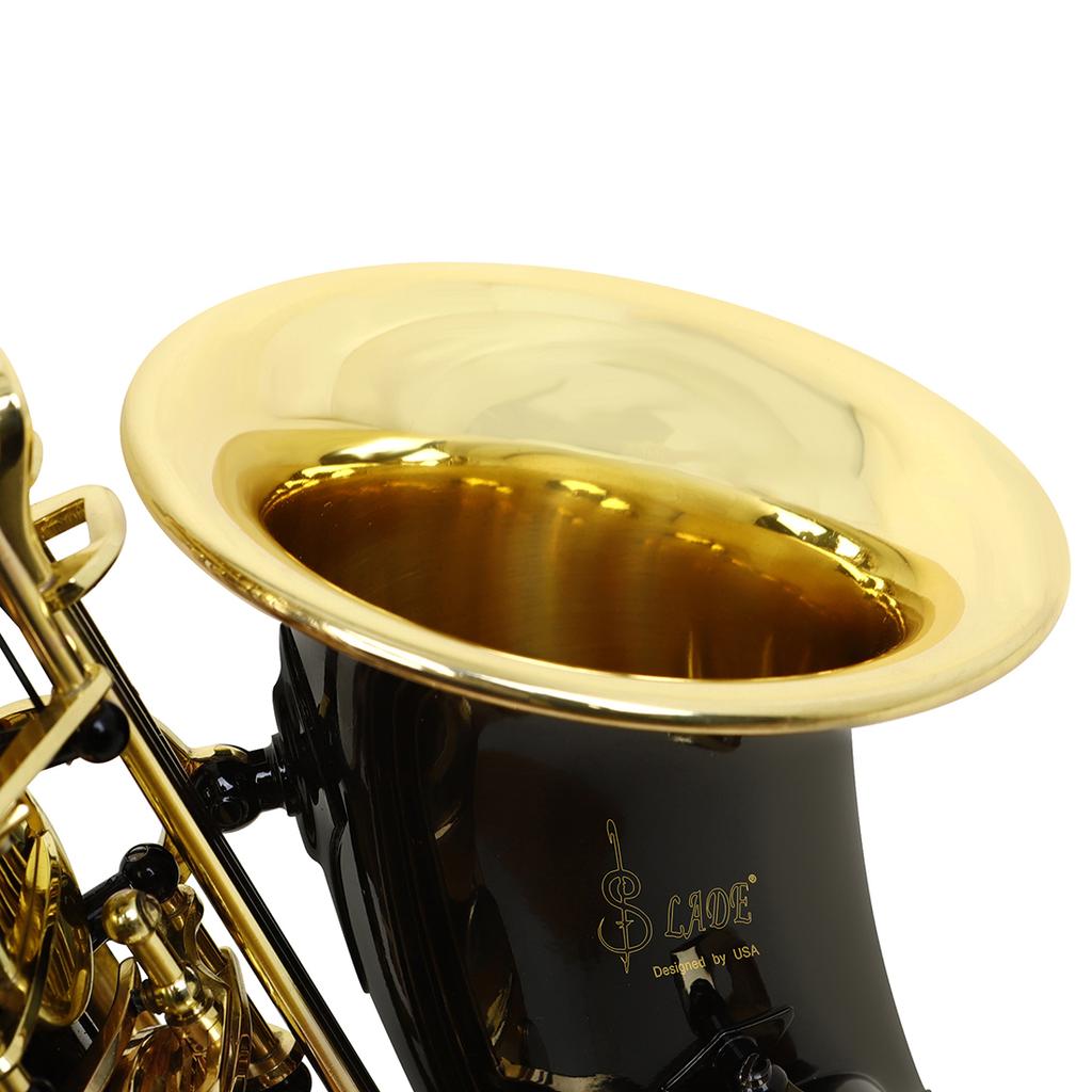 SLADE Alto Saxophone Eb Black Gold Key Control Music Instrument Brass Practice Playing Music Sax Instrument With Accessories